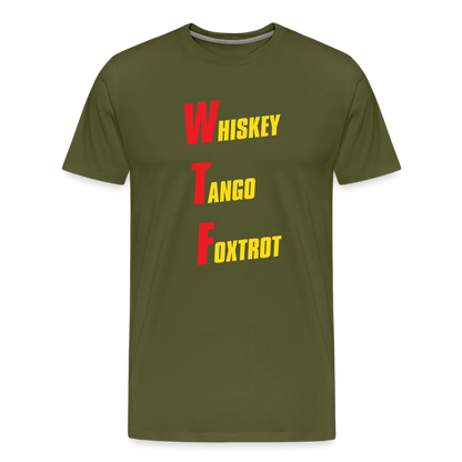 WTF T-Shirt - olive green