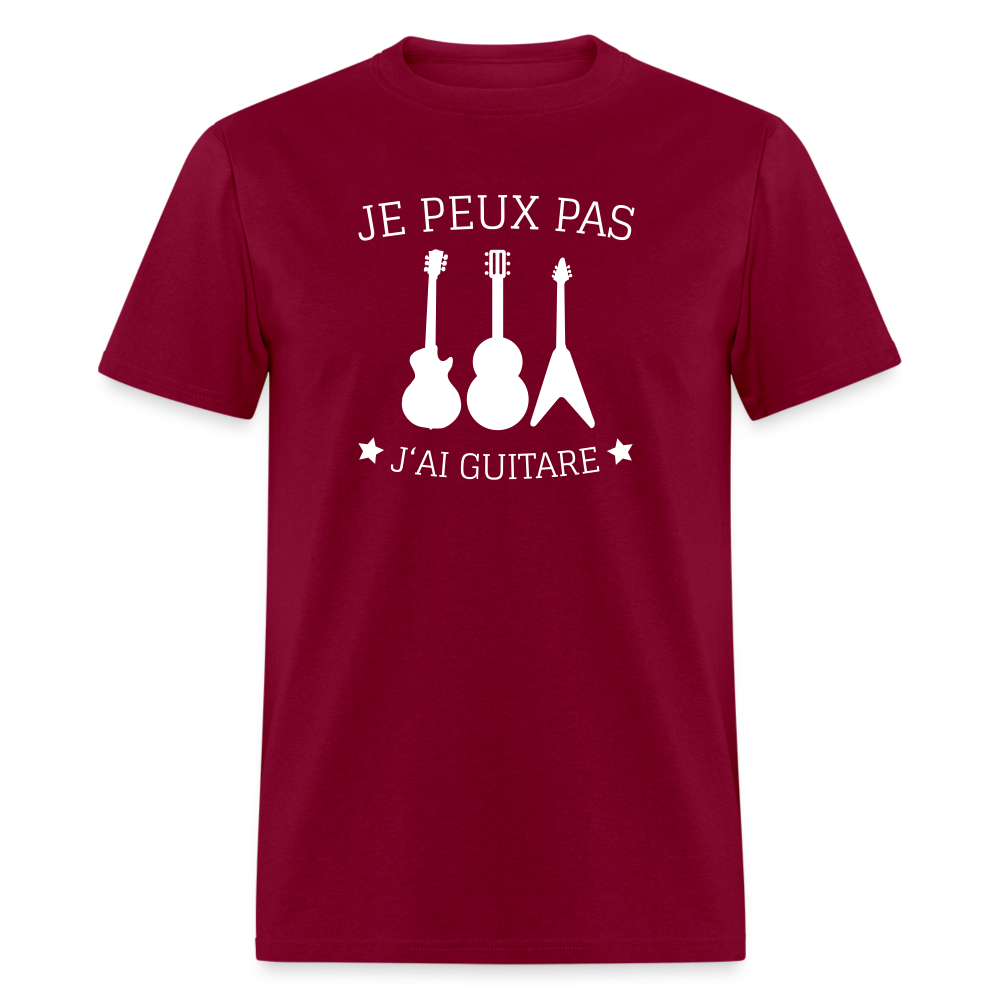 Je Peux Pas T-Shirt - burgundy