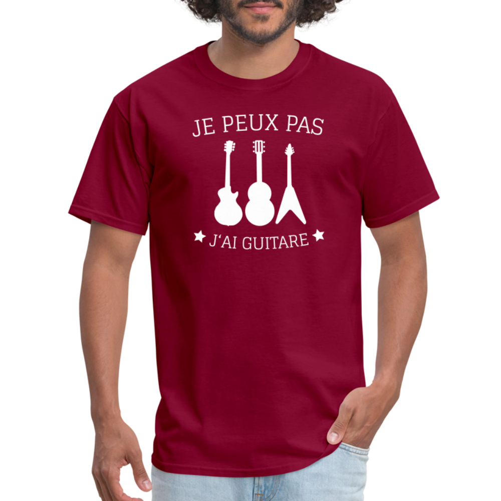 Je Peux Pas T-Shirt - burgundy