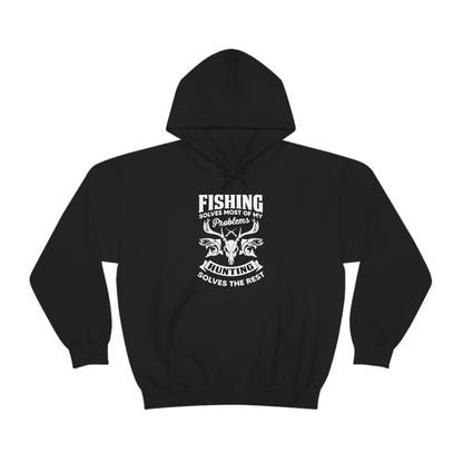 Fishing Solves  Hooded Sweatshirt