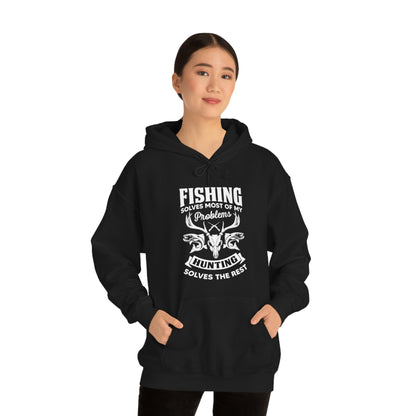 Fishing Solves  Hooded Sweatshirt