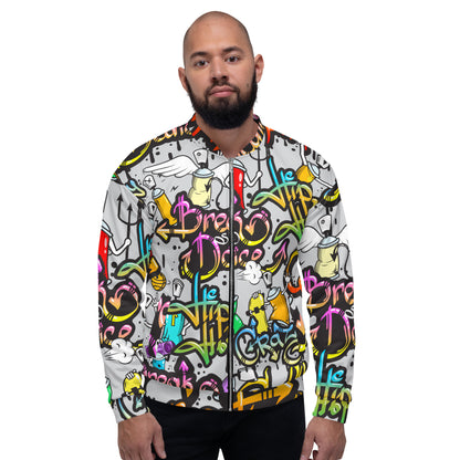 Graffiti Bomber Jacket