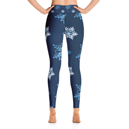 Snowflake Yoga Leggings