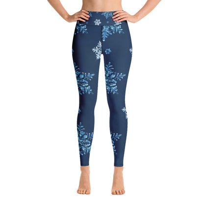 Snowflake Yoga Leggings