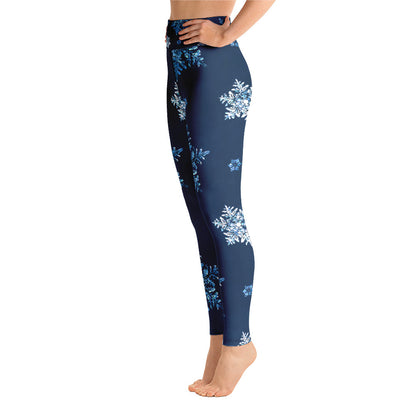 Snowflake Yoga Leggings