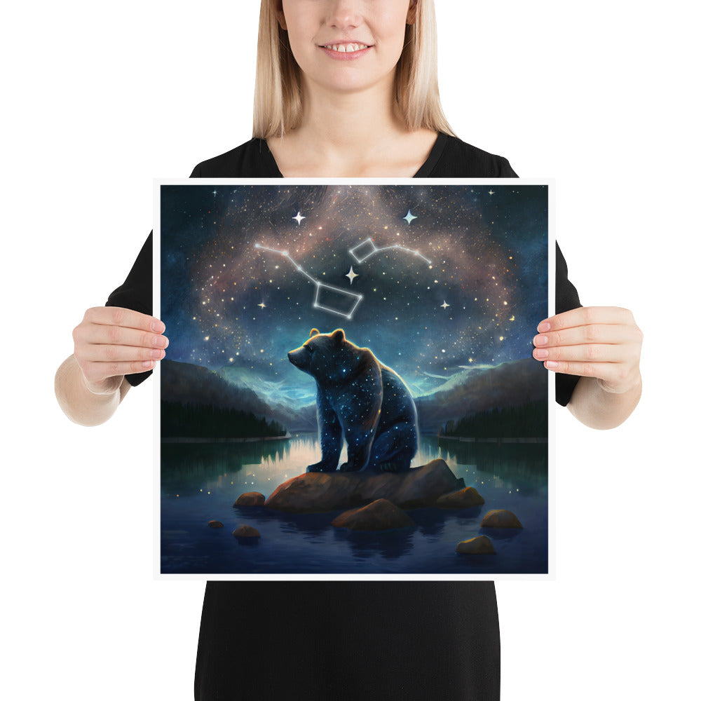 Bear Constellation Poster