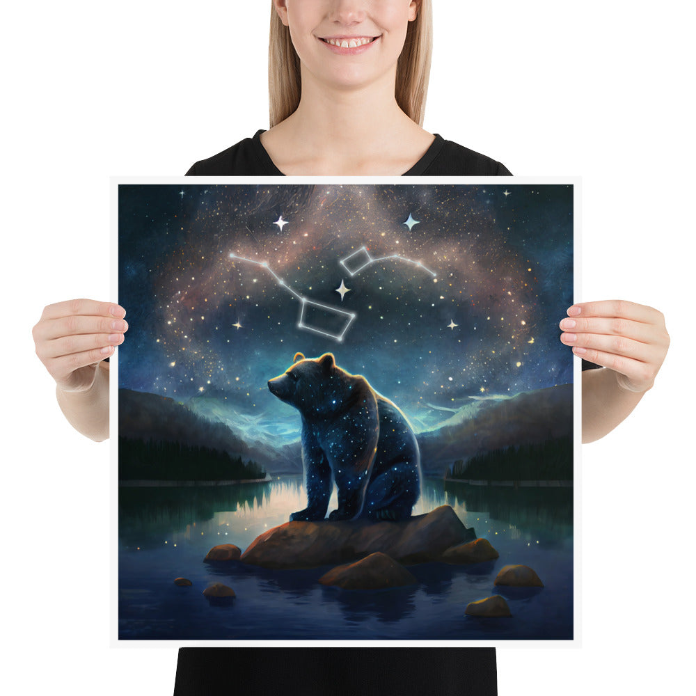 Bear Constellation Poster