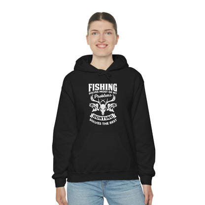 Fishing Solves  Hooded Sweatshirt