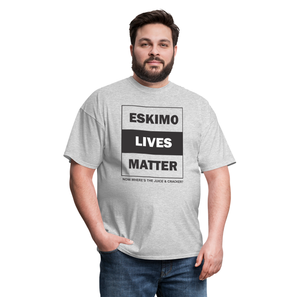 Eskimo Lives Matter - heather gray