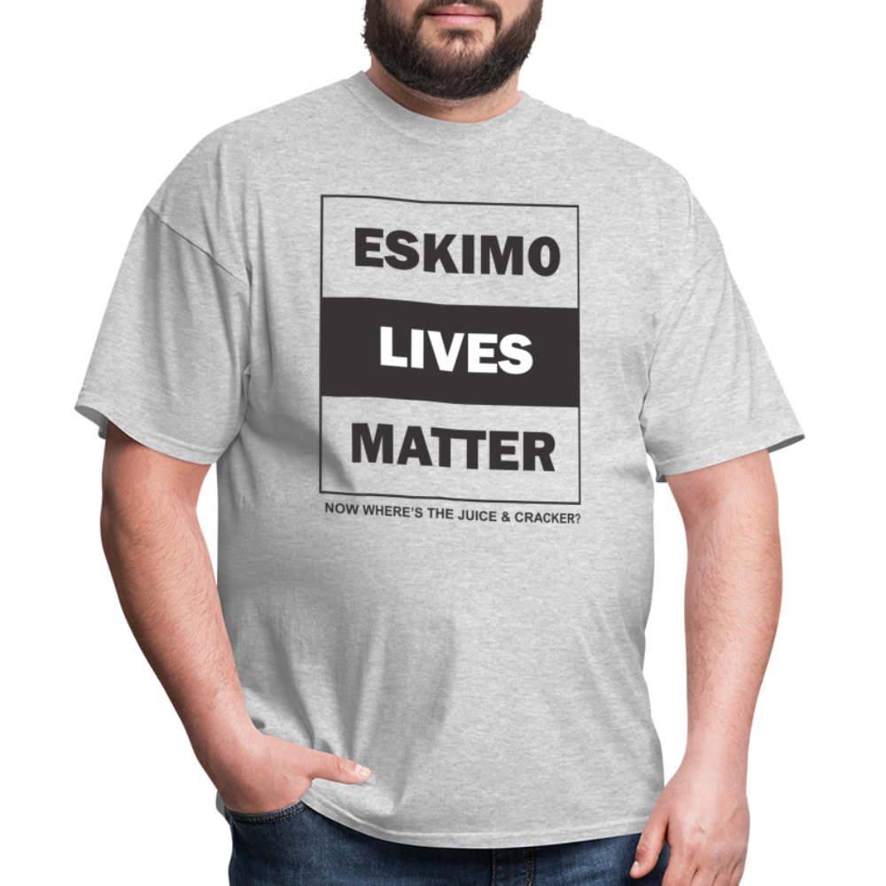 Eskimo Lives Matter - heather gray