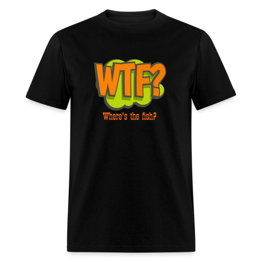 Wheres The Fish T-Shirt - black