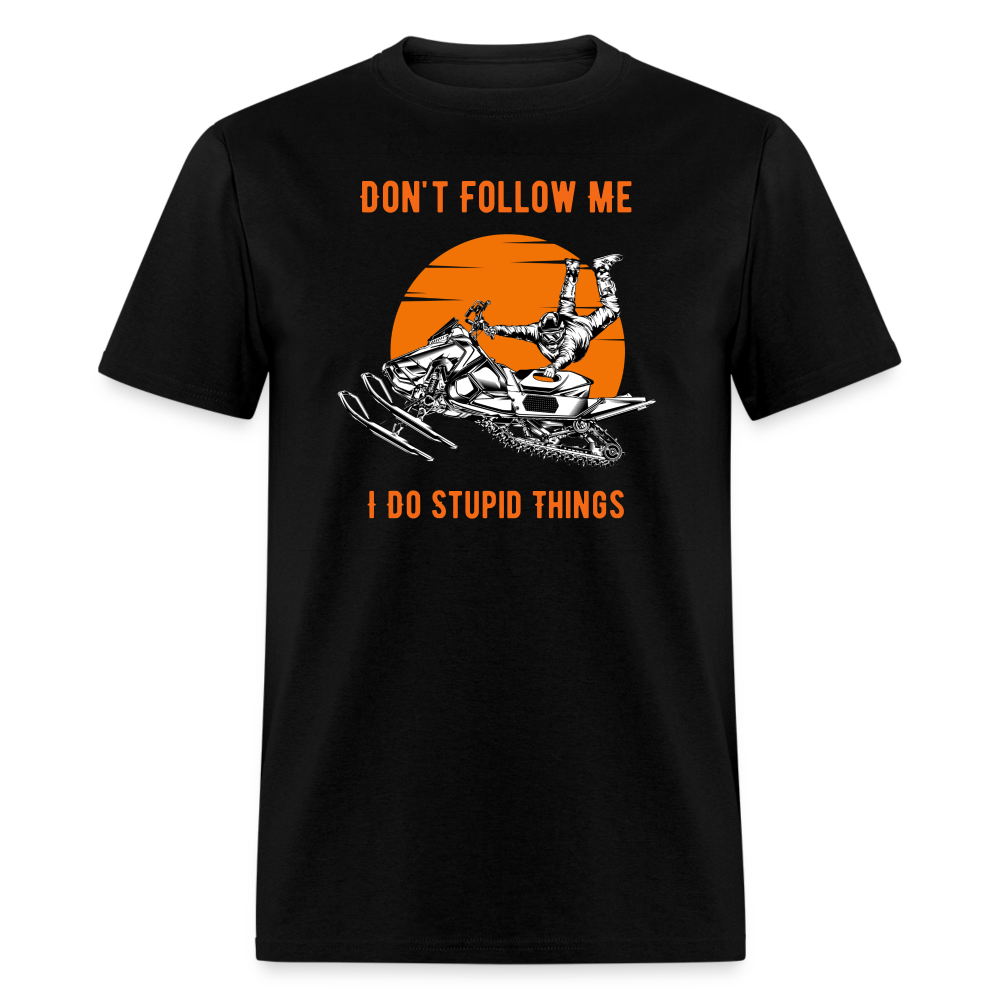 Dont Follow Me T-Shirt - black