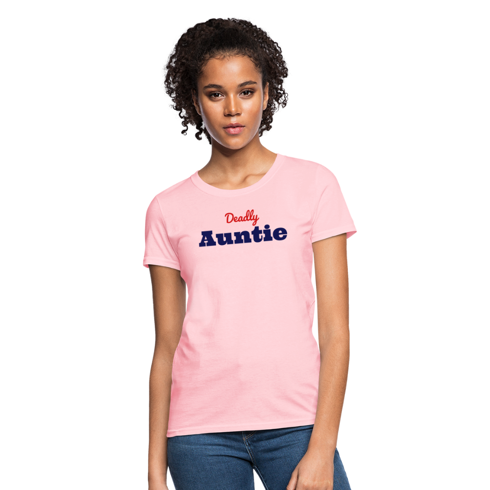 Deadly Auntie T-Shirt - pink