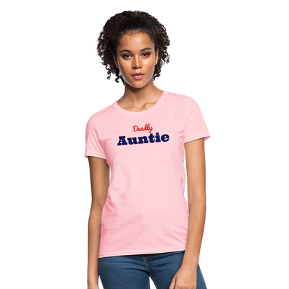 Deadly Auntie T-Shirt - pink