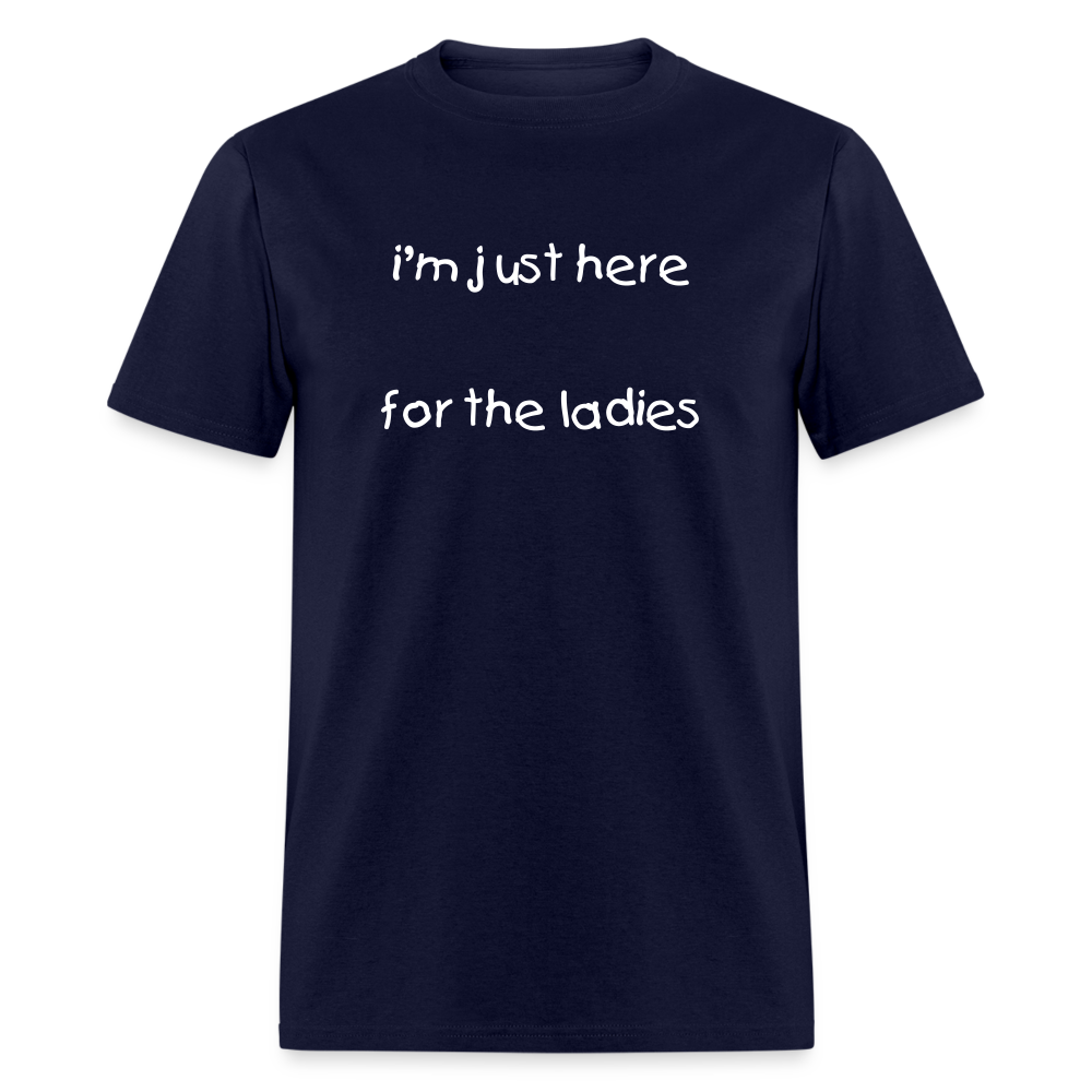 Im Just Here T-Shirt - navy