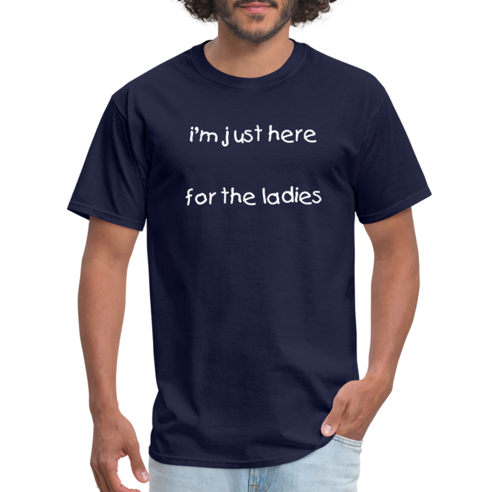 Im Just Here T-Shirt - navy