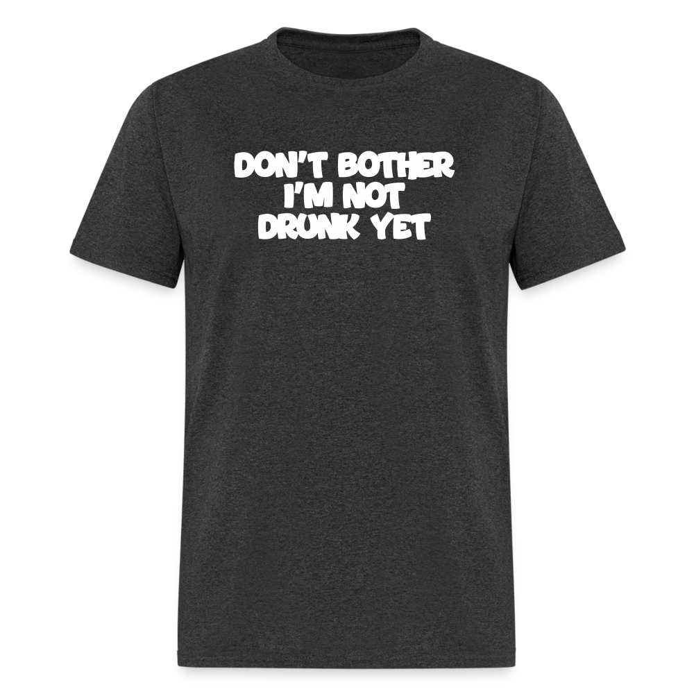 Dont Bother T-Shirt - heather black