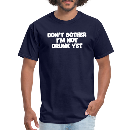 Dont Bother T-Shirt - navy