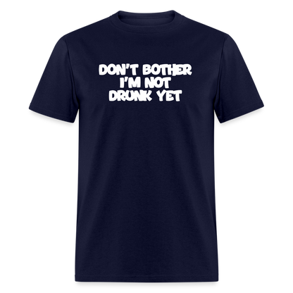 Dont Bother T-Shirt - navy