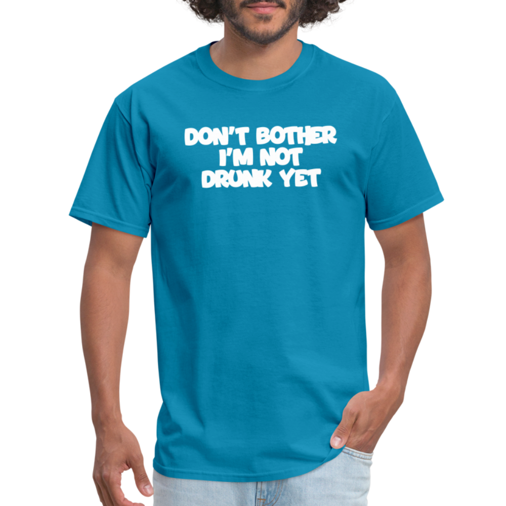 Dont Bother T-Shirt - turquoise