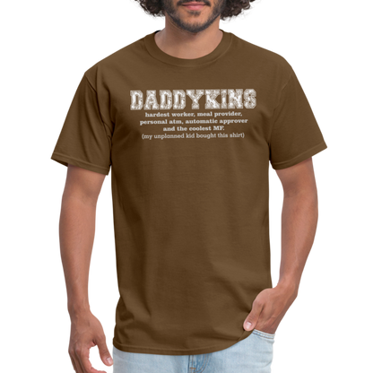 Daddykins T-Shirt - brown