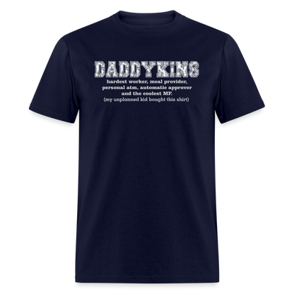 Daddykins T-Shirt - navy