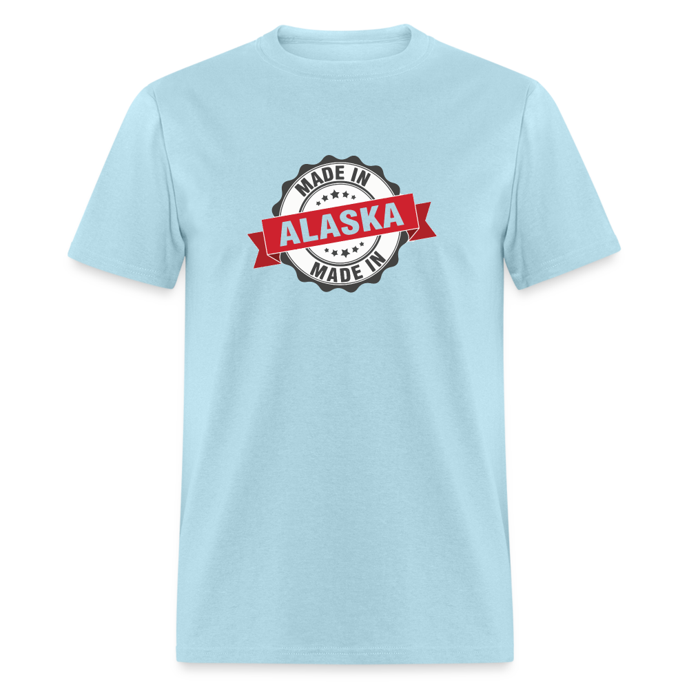 Made In Alaska T-Shirt - powder blue