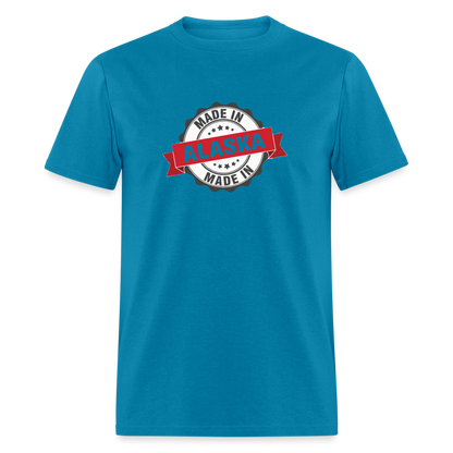 Made In Alaska T-Shirt - turquoise