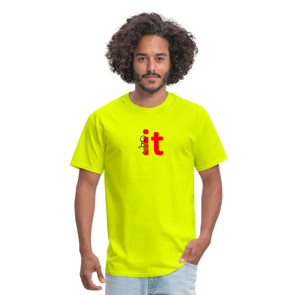 F It T-Shirt - safety green