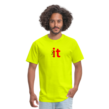 F It T-Shirt - safety green