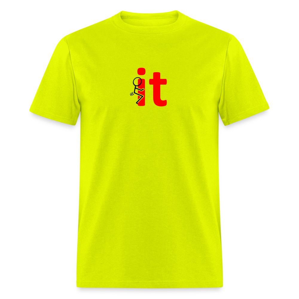 F It T-Shirt - safety green