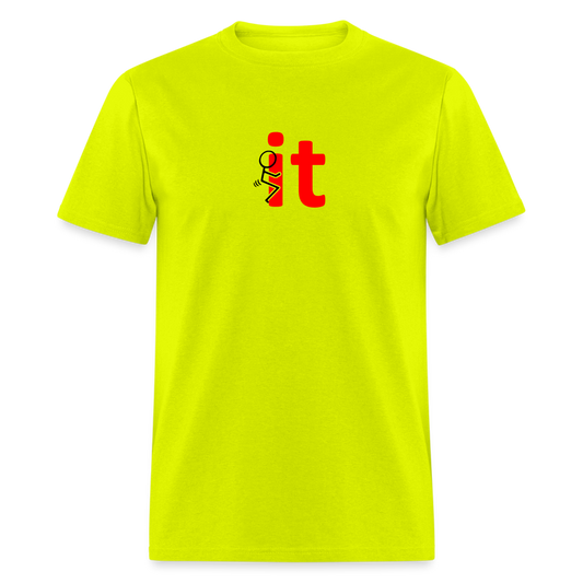 F It T-Shirt - safety green