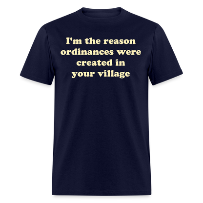 Im The Reason T-Shirt - navy