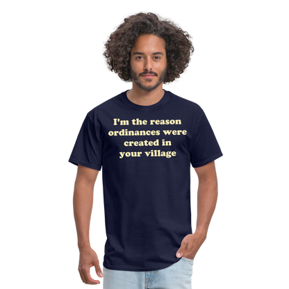 Im The Reason T-Shirt - navy