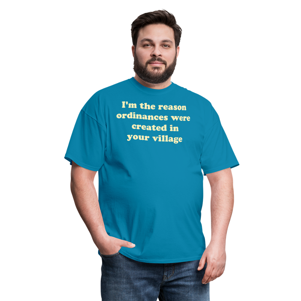 Im The Reason T-Shirt - turquoise