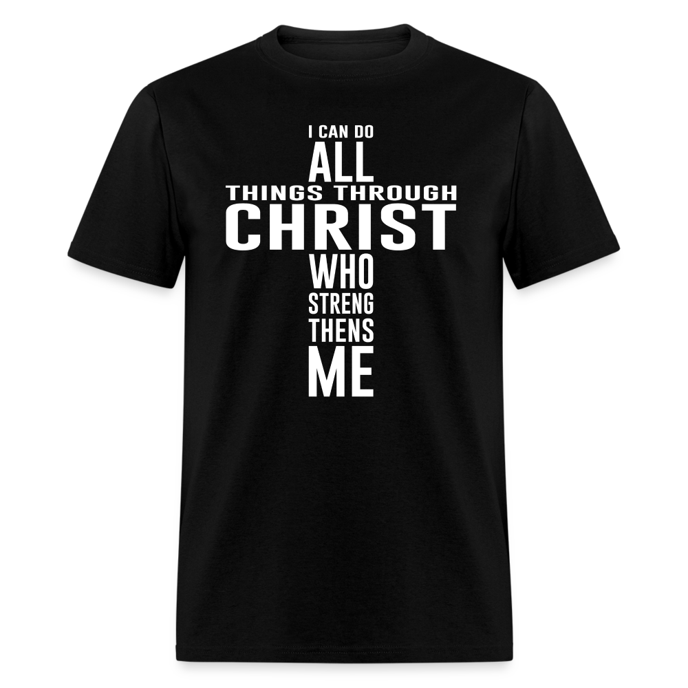 Through Christ T-Shirt - black