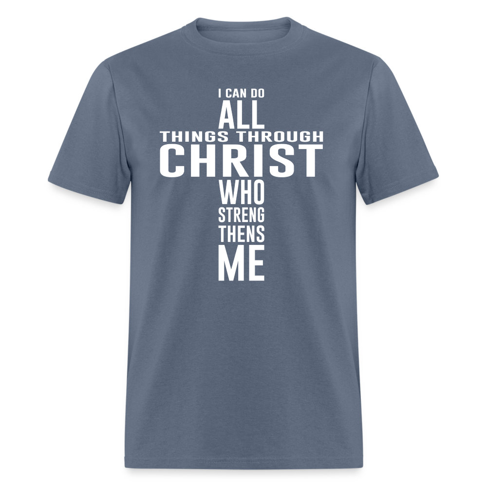 Through Christ T-Shirt - denim