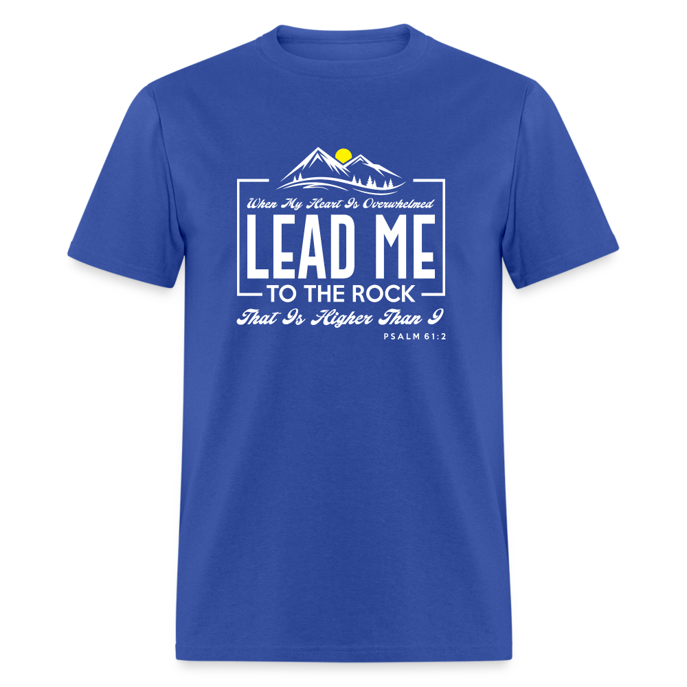 Lead Me T-Shirt - royal blue