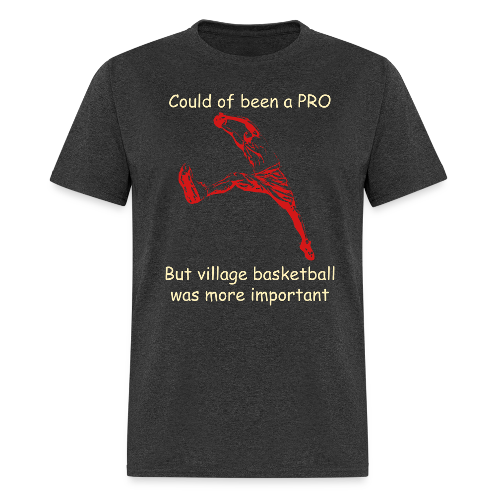 Could Been A Pro T-Shirt - heather black