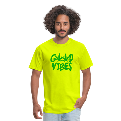 Good Vibes T-Shirt - safety green