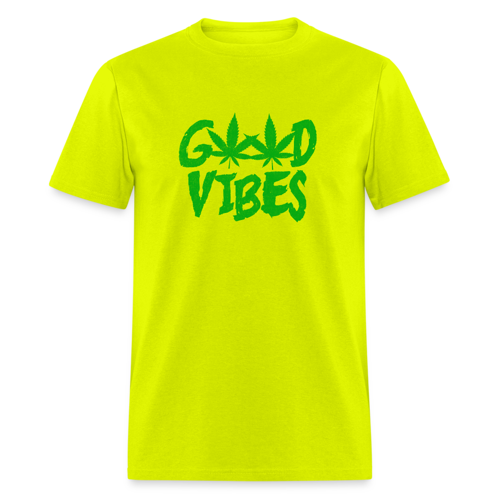 Good Vibes T-Shirt - safety green