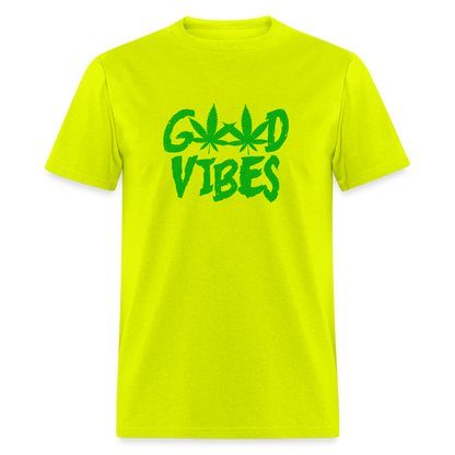 Good Vibes T-Shirt - safety green