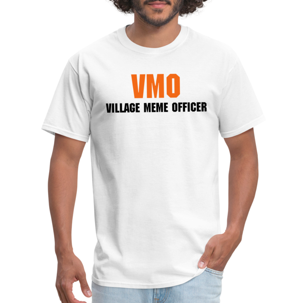 Village Meme Officer T-Shirt - white