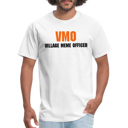 Village Meme Officer T-Shirt - white