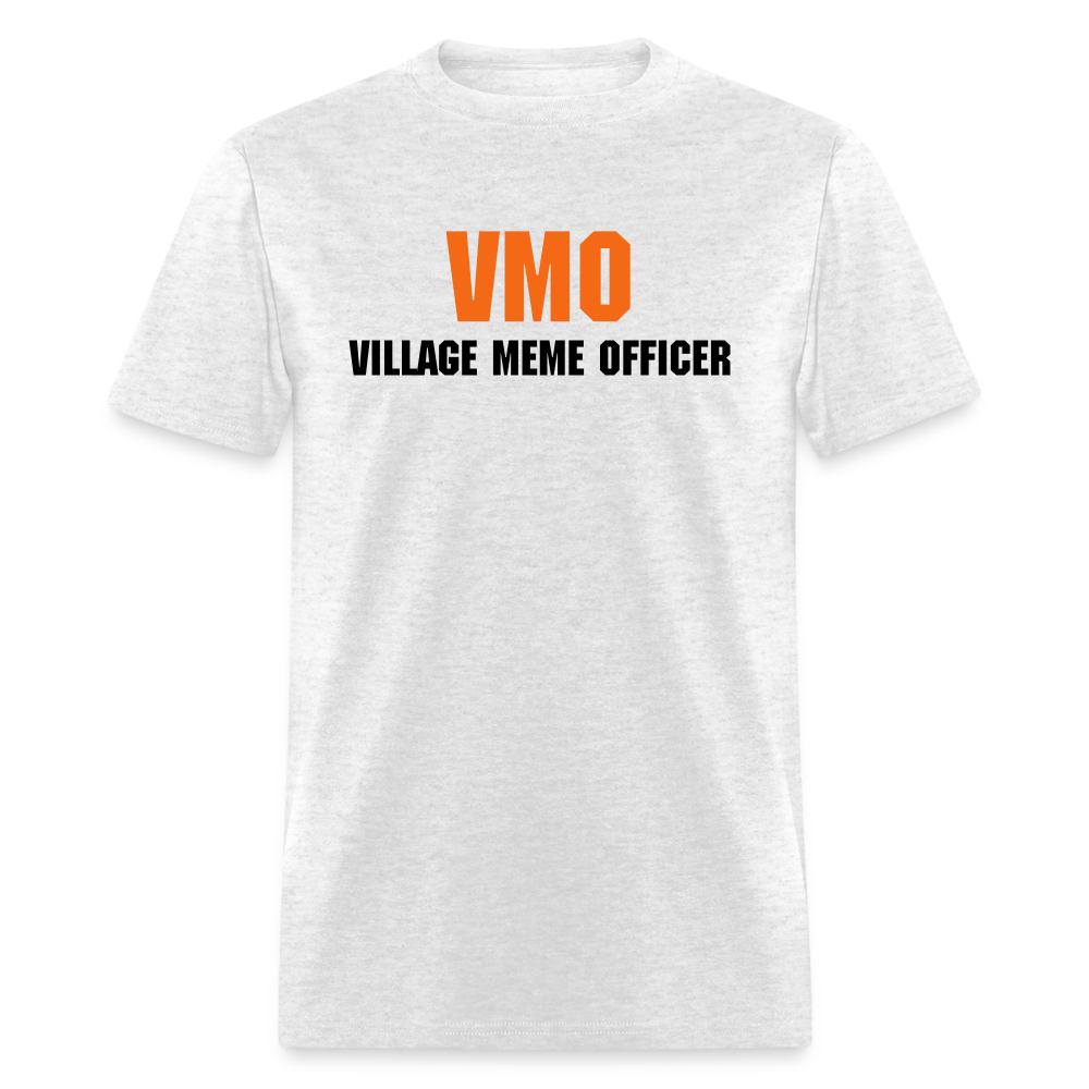 Village Meme Officer T-Shirt - light heather gray