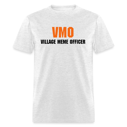 Village Meme Officer T-Shirt - light heather gray