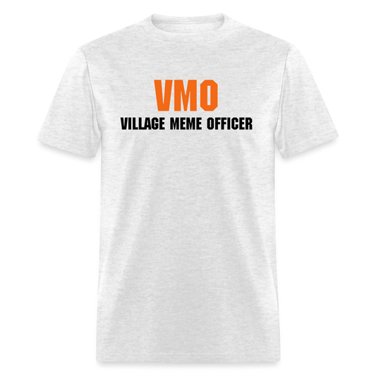 Village Meme Officer T-Shirt - light heather gray