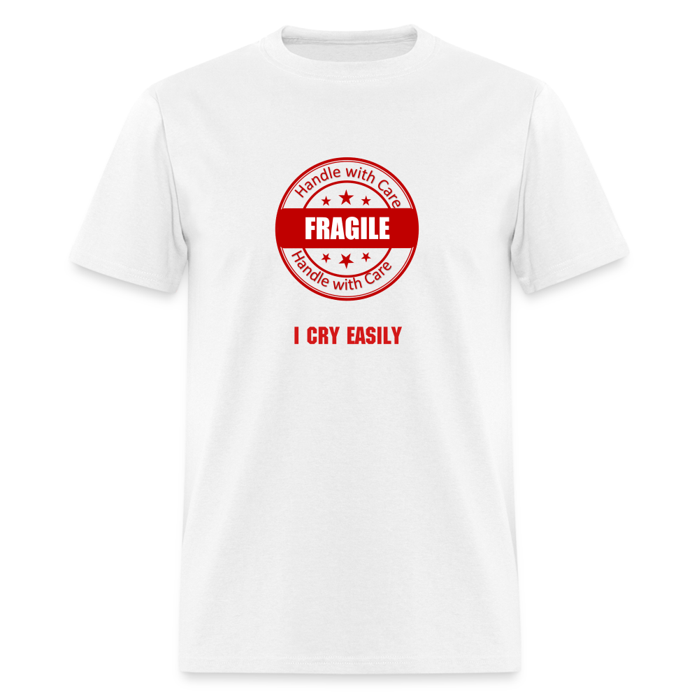 Handle With Care T-Shirt - white