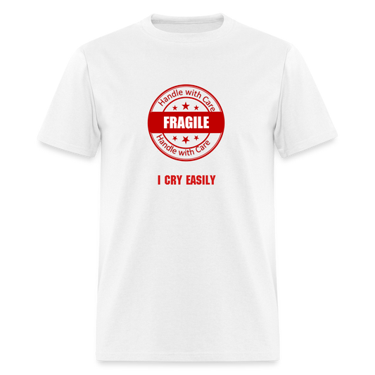 Handle With Care T-Shirt - white