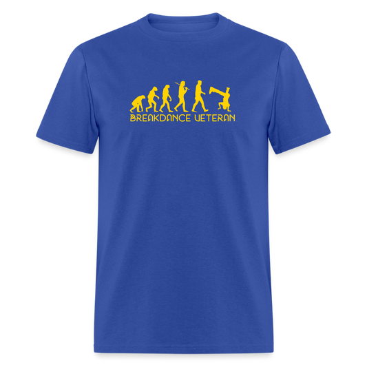 Breakdance Veteran T-Shirt - royal blue